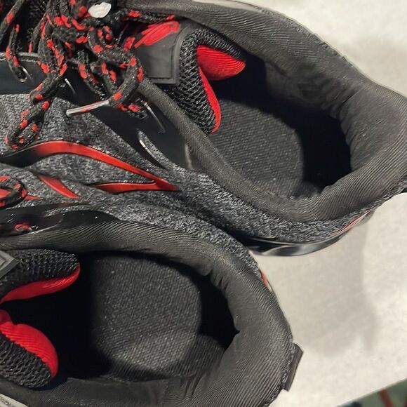 Dream Horse Men’s Steel Toe Shoes Sneakers Lace‎ Up Sz 6.5 Black Red #21032 - Picture 9 of 11